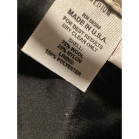 NWT Schaefer American Made 100% Wool Riding Vest Grey Medium  Western/Ranch Wear - Picture 3 of 10